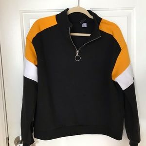 Color block sweater